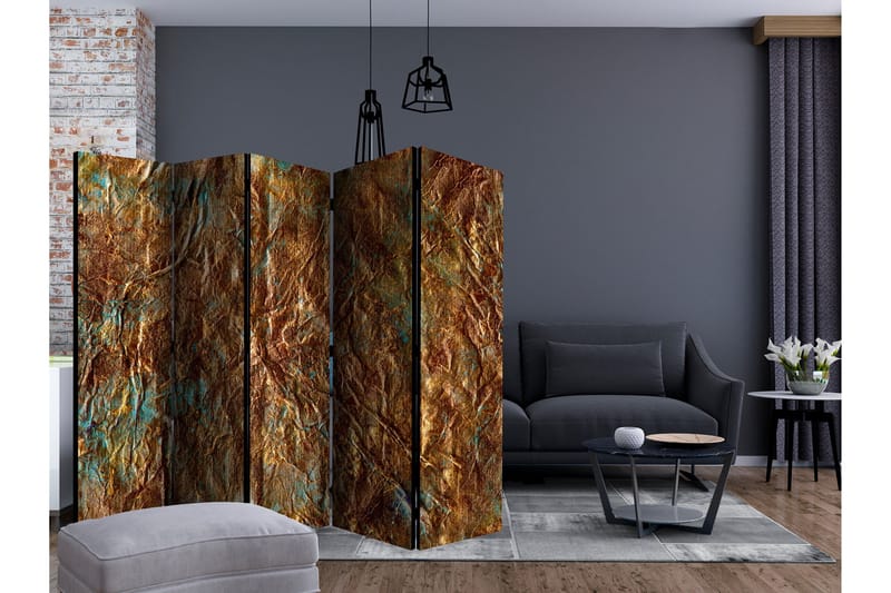 Rumsavdelare - Gold of Atlantis II 225x172 - Artgeist sp. z o. o. - Inredning - Rumsavdelare - Vikskärm
