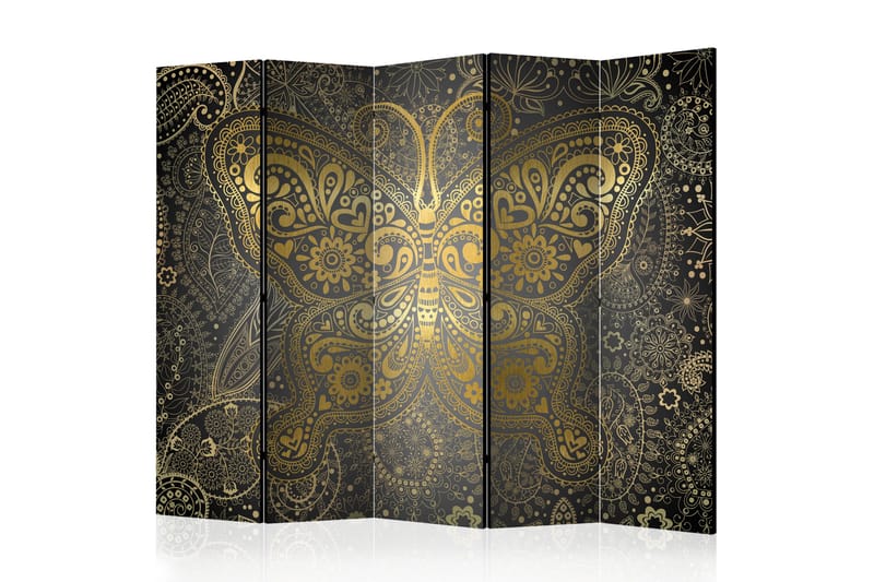 Rumsavdelare Golden Butterfly 225x172 - Artgeist sp. z o. o. - Inredning - Rumsavdelare - Vikskärm