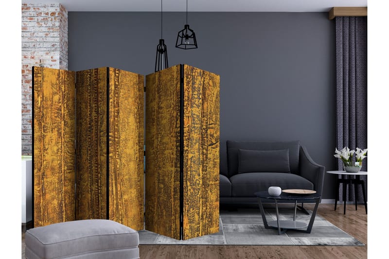 Rumsavdelare - Golden Chamber II 225x172 - Artgeist sp. z o. o. - Inredning - Rumsavdelare - Vikskärm