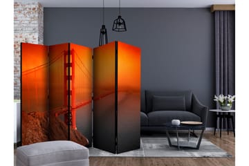 Rumsavdelare - Golden Gate Bridge II 225x172 - Artgeist sp. z o. o. - Inredning - Rumsavdelare - Vikskärm