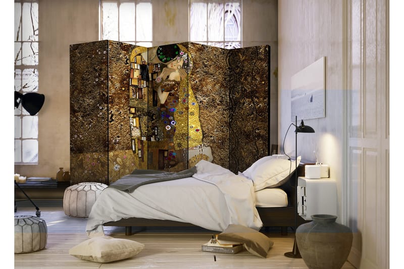 Rumsavdelare Golden Kiss 225x172 - Artgeist sp. z o. o. - Inredning - Rumsavdelare - Vikskärm