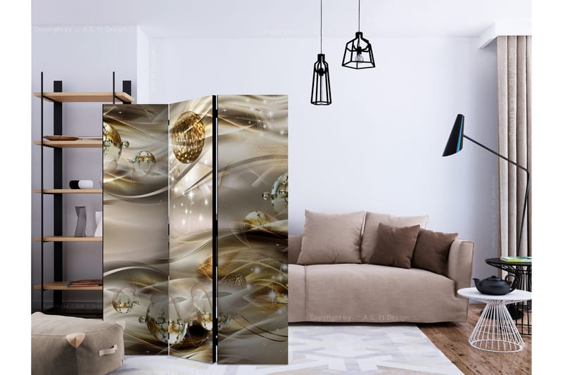 Rumsavdelare - Golden Nebula 135x172 - Artgeist sp. z o. o. - Inredning - Rumsavdelare - Vikskärm