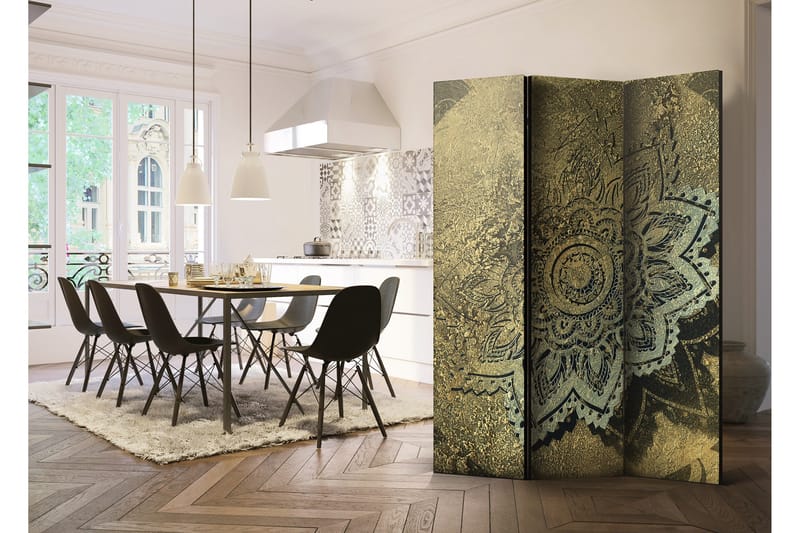 Rumsavdelare Golden Treasure 135x172 - Artgeist sp. z o. o. - Inredning - Rumsavdelare - Vikskärm