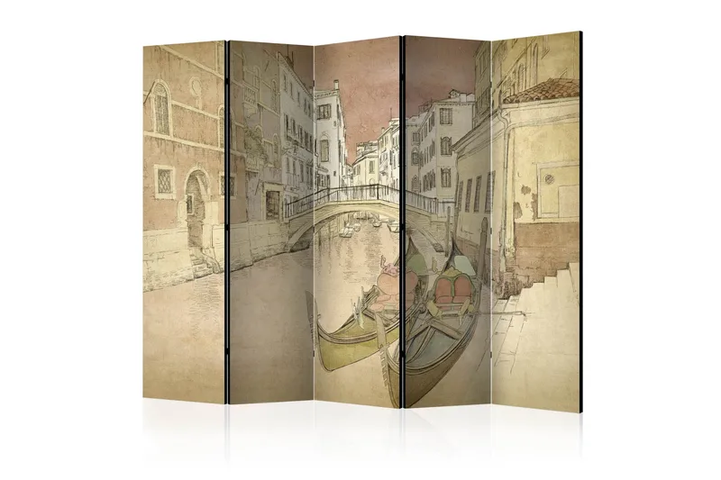 Rumsavdelare - Gondolas in Venice II 225x172, Artgeist sp. z o. o.