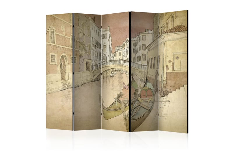 Rumsavdelare - Gondolas in Venice II 225x172, Artgeist sp. z o. o.