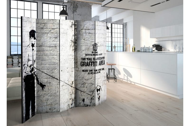 Rumsavdelare Graffiti Area 225x172 - Artgeist sp. z o. o. - Inredning - Rumsavdelare - Vikskärm