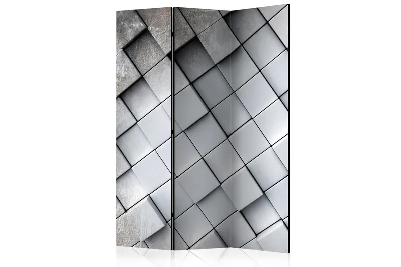 Rumsavdelare - Gray background 3D 135x172, Artgeist sp. z o. o.