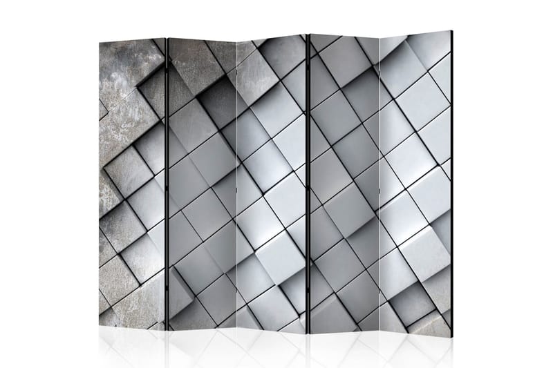 Rumsavdelare - Gray background 3D II 225x172, Artgeist sp. z o. o.