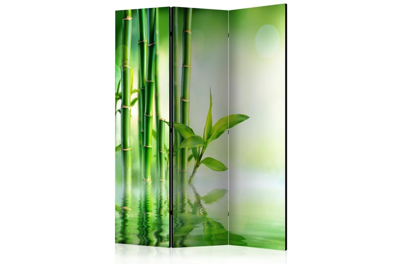 Rumsavdelare Green Bamboo 135x172 - Artgeist sp. z o. o. - Vikskärm - Rumsavdelare
