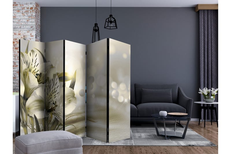 Rumsavdelare - Green Daybreak II 225x172 - Artgeist sp. z o. o. - Inredning - Rumsavdelare - Vikskärm