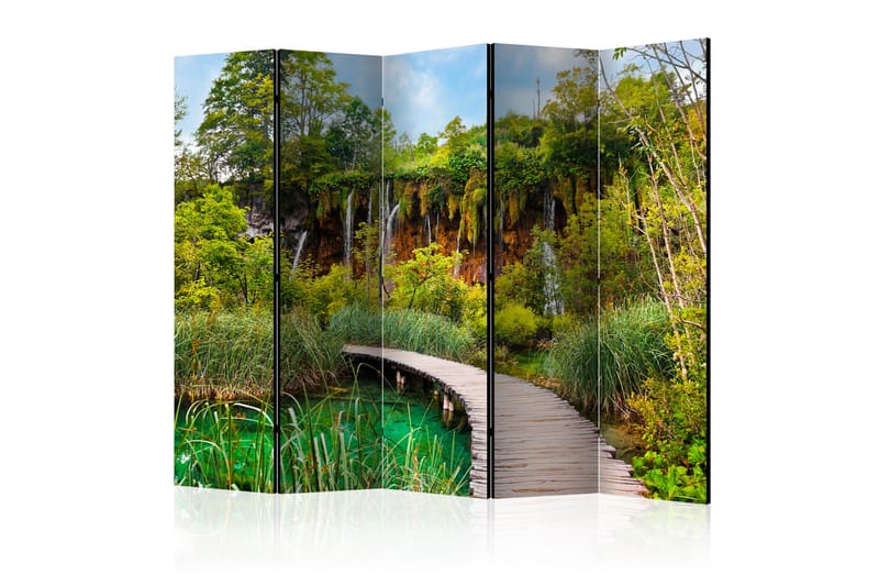 Rumsavdelare - Green oasis II 225x172 - Artgeist sp. z o. o. - Inredning - Rumsavdelare - Vikskärm