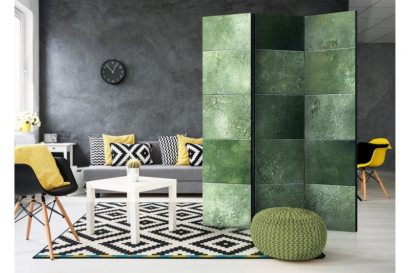 Rumsavdelare Green Puzzle 135x172 - Artgeist sp. z o. o. - Inredning - Rumsavdelare - Vikskärm
