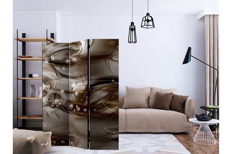 Rumsavdelare -  Grey River 135x172 - Artgeist sp. z o. o. - Inredning - Rumsavdelare - Vikskärm