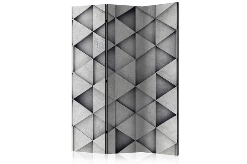 Rumsavdelare - Grey Triangles 135x172, Artgeist sp. z o. o.