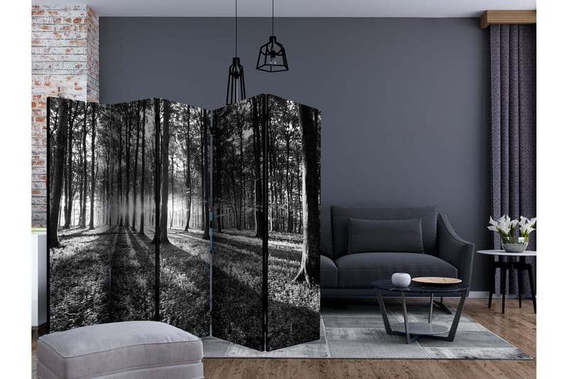 Rumsavdelare - Grey Wilderness II 225x172 - Artgeist sp. z o. o. - Inredning - Rumsavdelare - Vikskärm
