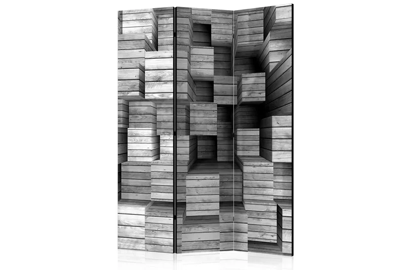 Rumsavdelare - Grey Precision 135x172, Artgeist sp. z o. o.