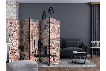 Rumsavdelare Heart of Barcelona II 225x172 cm - Artgeist sp. z o. o. - Inredning - Rumsavdelare - Vikskärm