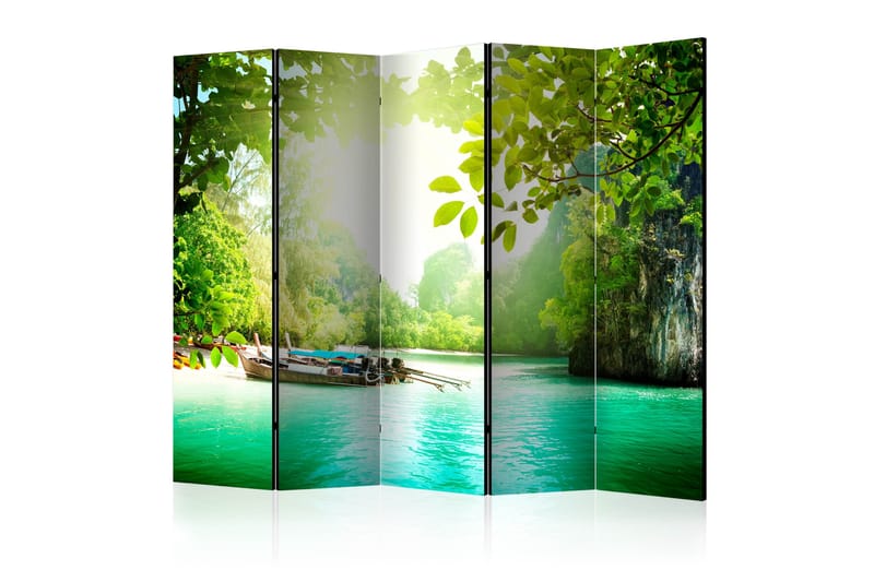 Rumsavdelare - Heavenly landing II 225x172 - Artgeist sp. z o. o. - Inredning - Rumsavdelare - Vikskärm