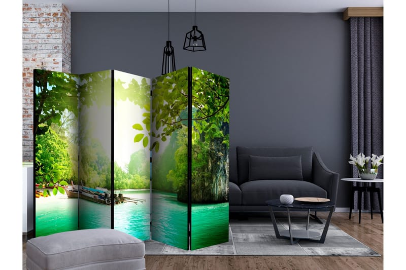 Rumsavdelare - Heavenly landing II 225x172 - Artgeist sp. z o. o. - Inredning - Rumsavdelare - Vikskärm