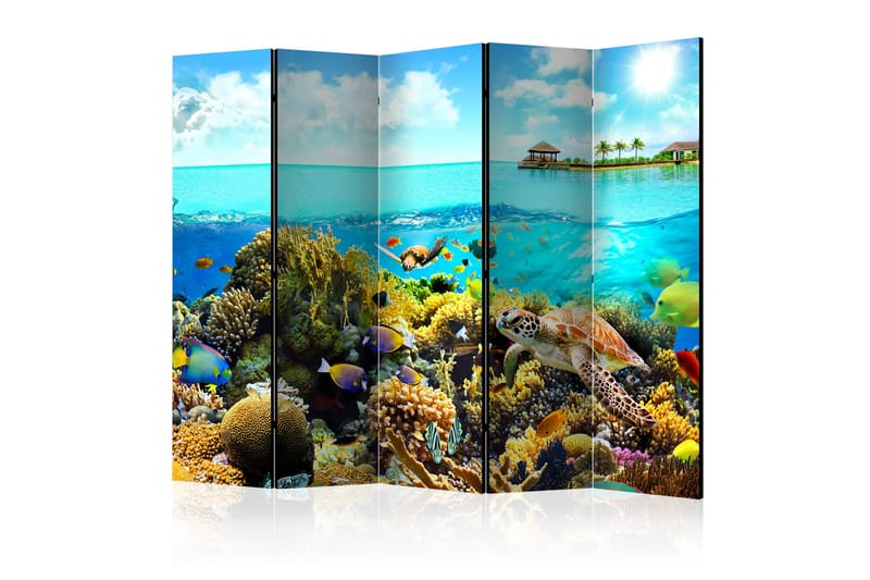 Rumsavdelare - Heavenly Maldive II 225x172 - Artgeist sp. z o. o. - Inredning - Rumsavdelare - Vikskärm