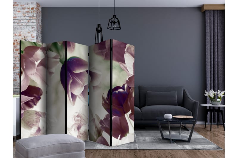 Rumsavdelare - Heavenly tulips II 225x172 - Artgeist sp. z o. o. - Inredning - Rumsavdelare - Vikskärm