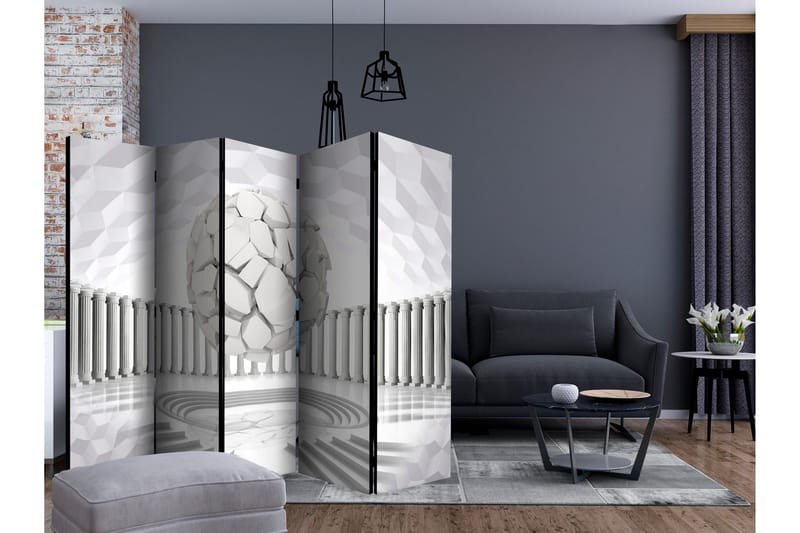 Rumsavdelare - Hidden Geometry II 225x172 - Artgeist sp. z o. o. - Inredning - Rumsavdelare - Vikskärm