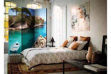 Rumsavdelare Holiday Seclusion 135x172 - Artgeist sp. z o. o. - Inredning - Rumsavdelare - Vikskärm
