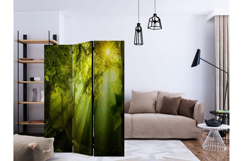 Rumsavdelare -  In a Secret Forest II 135x172 - Artgeist sp. z o. o. - Inredning - Rumsavdelare - Vikskärm