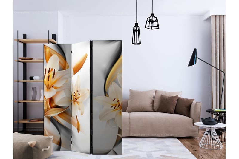 Rumsavdelare - Innocence of Lily 135x172 - Artgeist sp. z o. o. - Inredning - Rumsavdelare - Vikskärm