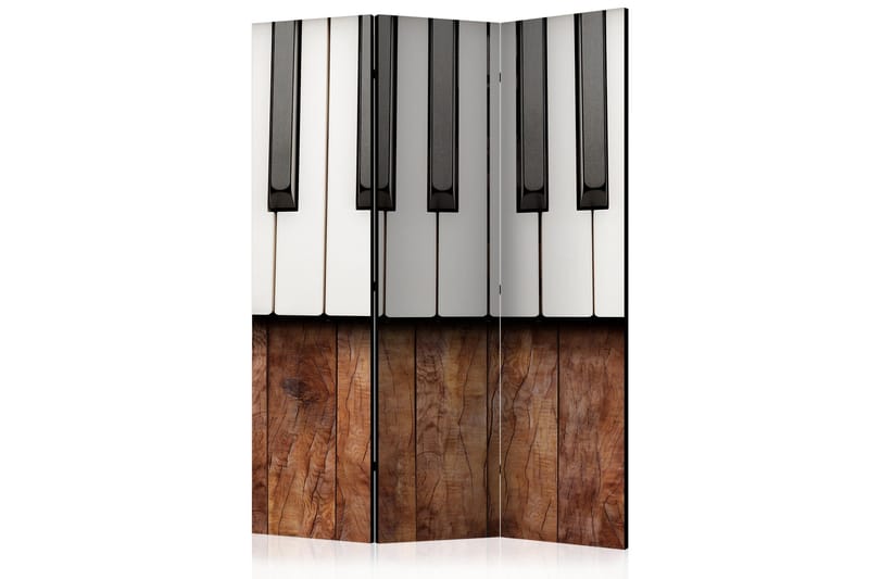 Rumsavdelare Inspired by Chopin - Mahogany 135x172 cm, Artgeist sp. z o. o.