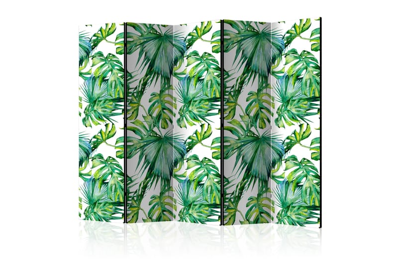 Rumsavdelare Jungle Leaves II 225x172 cm - Artgeist sp. z o. o. - Vikskärm - Rumsavdelare