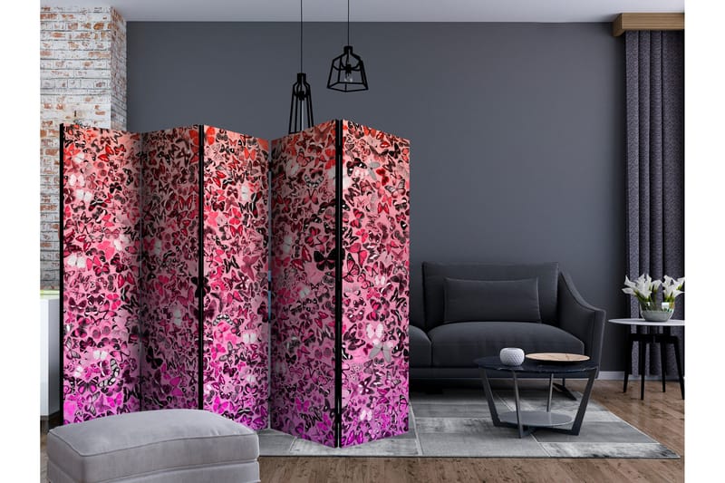 Rumsavdelare Language of Butterflies II 225x172 cm - Artgeist sp. z o. o. - Inredning - Rumsavdelare - Vikskärm