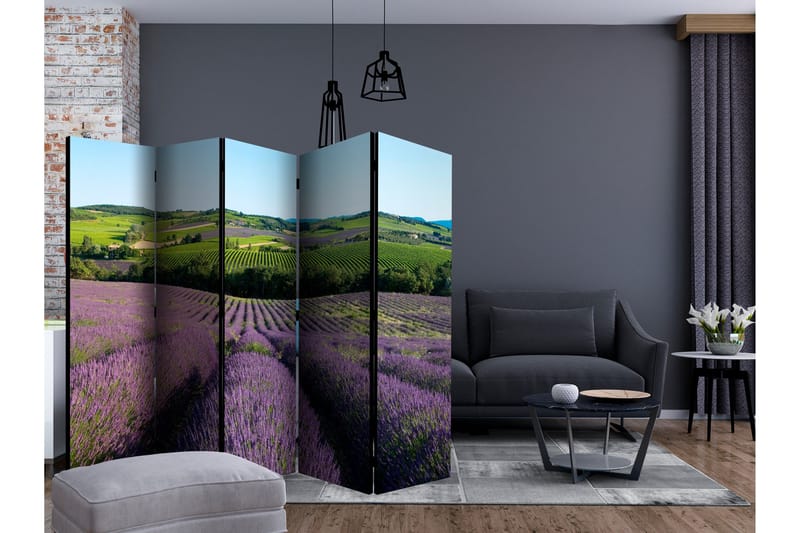 Rumsavdelare Lavender Fields II 225x172 cm - Artgeist sp. z o. o. - Inredning - Rumsavdelare - Vikskärm