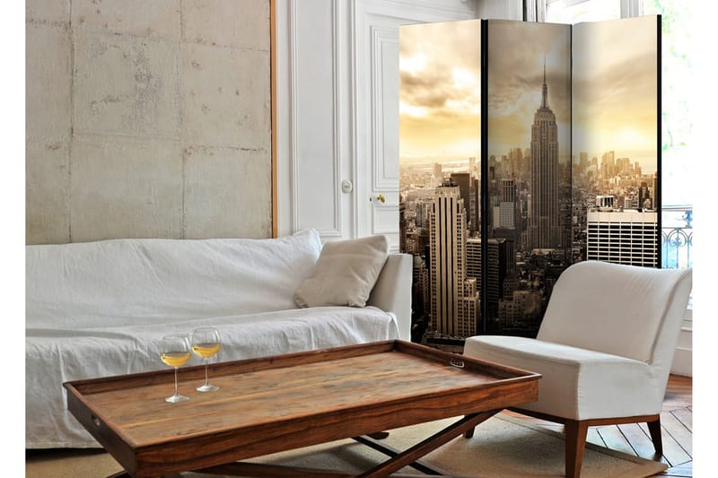 Rumsavdelare Light Of New York 135x172 - Artgeist sp. z o. o. - Inredning - Rumsavdelare - Vikskärm