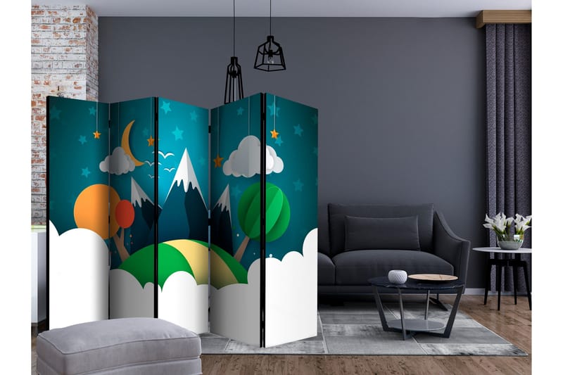Rumsavdelare - Little Traveller II 225x172 - Artgeist sp. z o. o. - Inredning - Rumsavdelare - Vikskärm