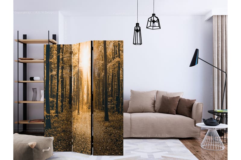 Rumsavdelare - Magical Light 135x172 - Artgeist sp. z o. o. - Inredning - Rumsavdelare - Vikskärm