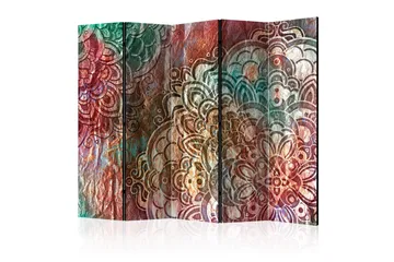 Rumsavdelare Mandala: Copper Garden II 225x172 cm - Artgeist sp. z o. o. - Inredning - Rumsavdelare - Vikskärm