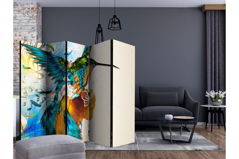 Rumsavdelare - Marvelous bird II 225x172 - Artgeist sp. z o. o. - Inredning - Rumsavdelare - Vikskärm