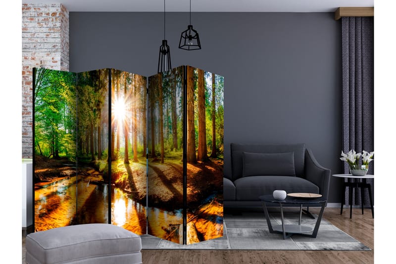 Rumsavdelare - Marvelous Forest II 225x172 - Artgeist sp. z o. o. - Inredning - Rumsavdelare - Vikskärm