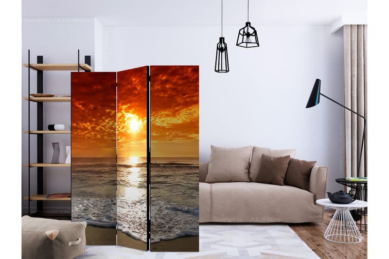 Rumsavdelare Marvelous Sunset 135x172 cm - Artgeist sp. z o. o. - Inredning - Rumsavdelare - Vikskärm