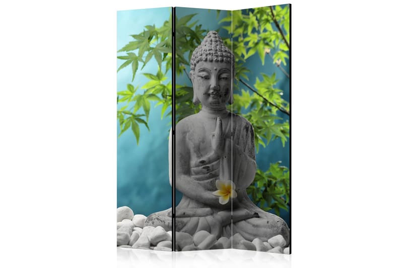 Rumsavdelare Meditating Buddha 135x172 - Artgeist sp. z o. o. - Inredning - Rumsavdelare - Vikskärm