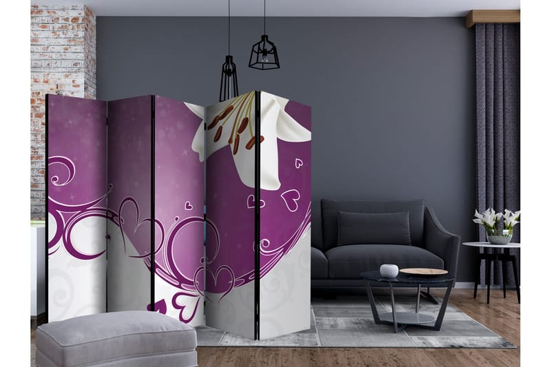 Rumsavdelare Melody of Love II 225x172 cm - Artgeist sp. z o. o. - Inredning - Rumsavdelare - Vikskärm