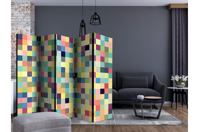 Rumsavdelare Millions of Colors II 225x172 cm - Artgeist sp. z o. o. - Inredning - Rumsavdelare - Vikskärm