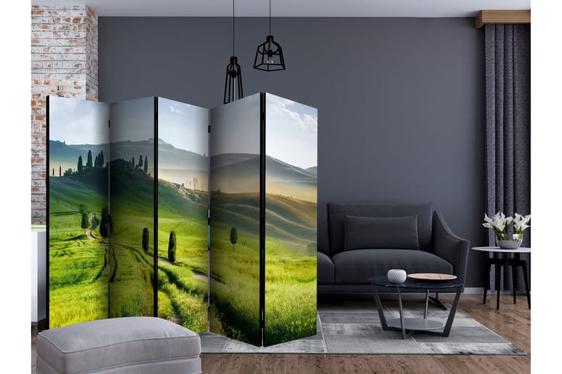 Rumsavdelare - Morning in the countryside II 225x172 - Artgeist sp. z o. o. - Inredning - Rumsavdelare - Vikskärm