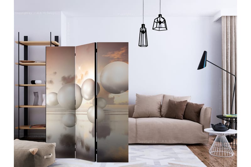 Rumsavdelare - Morning Jewels 135x172 - Artgeist sp. z o. o. - Inredning - Rumsavdelare - Vikskärm