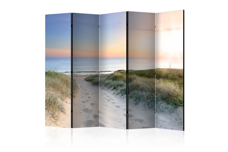 Rumsavdelare - Morning walk on the beach II 225x172 - Artgeist sp. z o. o. - Inredning - Rumsavdelare - Vikskärm