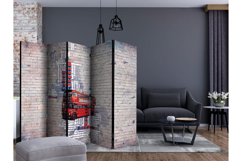 Rumsavdelare - My London... II 225x172 - Artgeist sp. z o. o. - Inredning - Rumsavdelare - Vikskärm