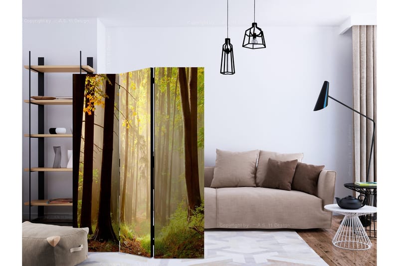 Rumsavdelare - Mysterious forest path 135x172 - Artgeist sp. z o. o. - Inredning - Rumsavdelare - Vikskärm