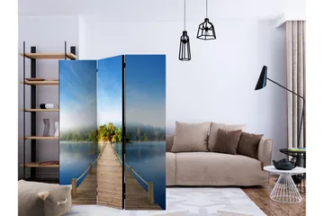 Rumsavdelare Mysterious Island 135x172 cm - Artgeist sp. z o. o. - Inredning - Rumsavdelare - Vikskärm