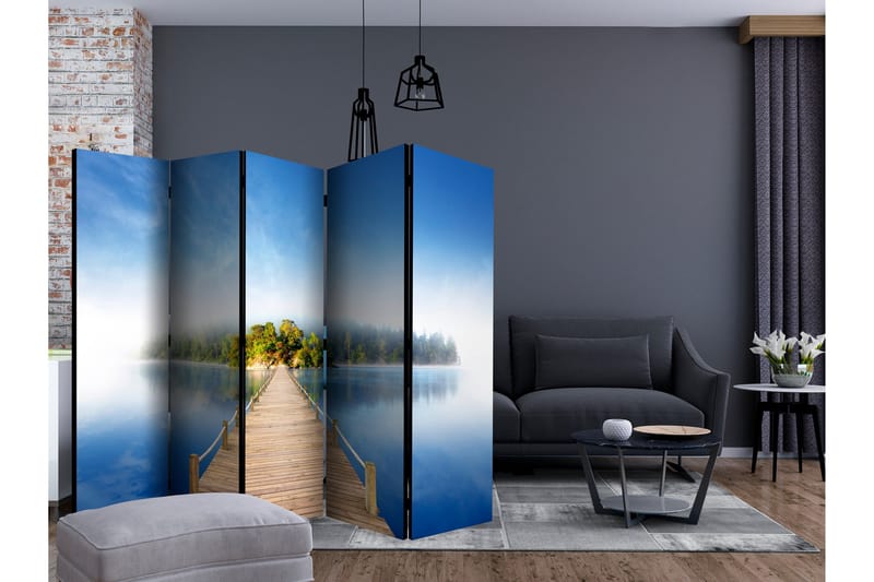 Rumsavdelare Mysterious Island II 225x172 cm - Artgeist sp. z o. o. - Inredning - Rumsavdelare - Vikskärm